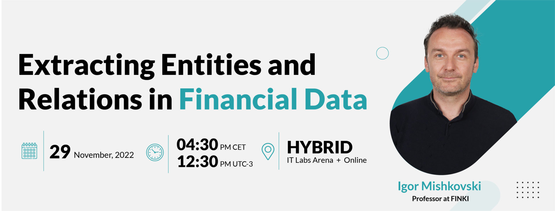 Extracting Entities and Relations in Financial Data