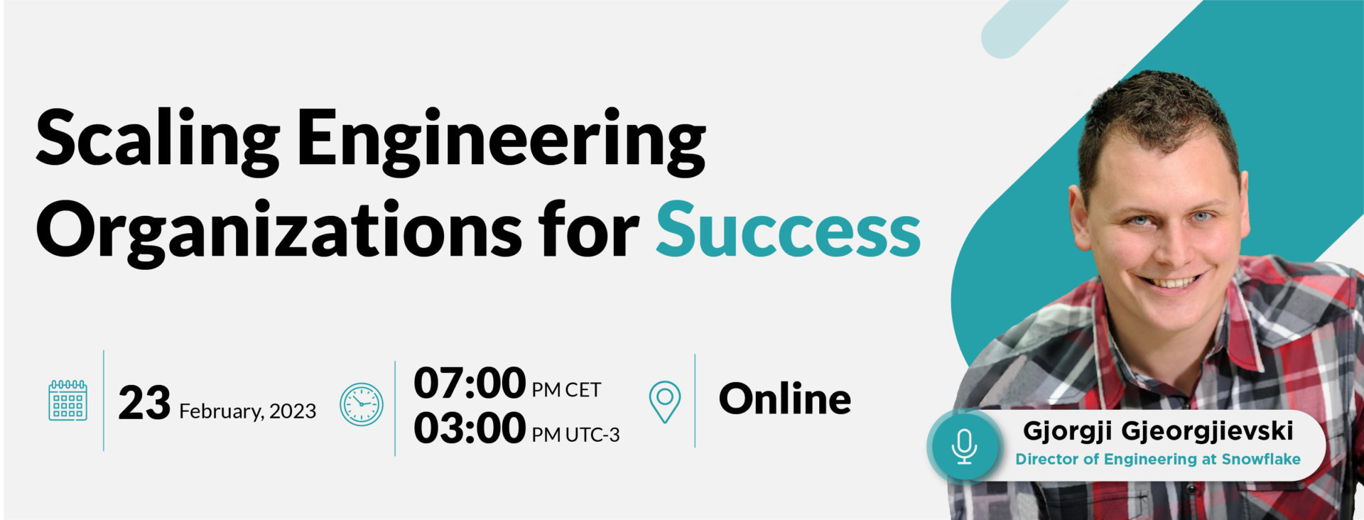 Re:Imagine Session: Scaling Engineering Organizations for Success with Gjorgji Gjeorgjievski