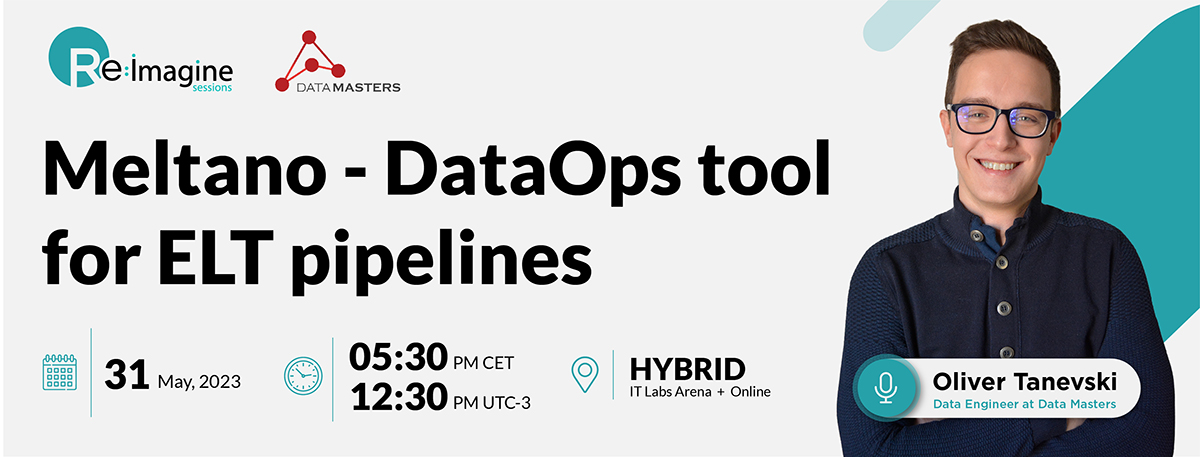Meltano – DataOps tool  for ELT pipelines with Oliver Tanevski